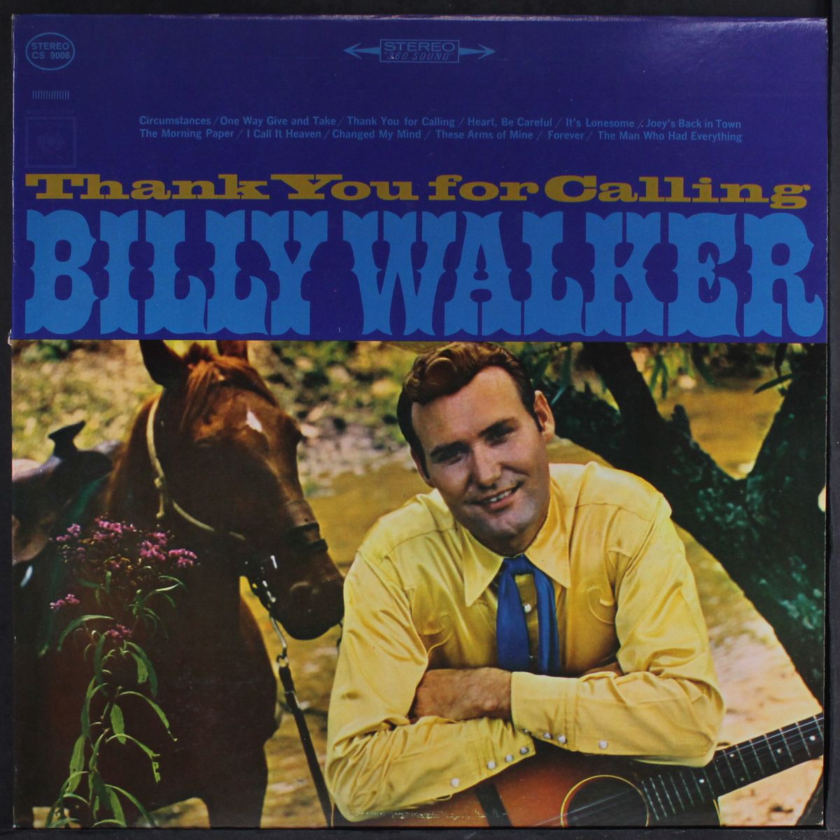 thank you for calling by BILLY WALKER