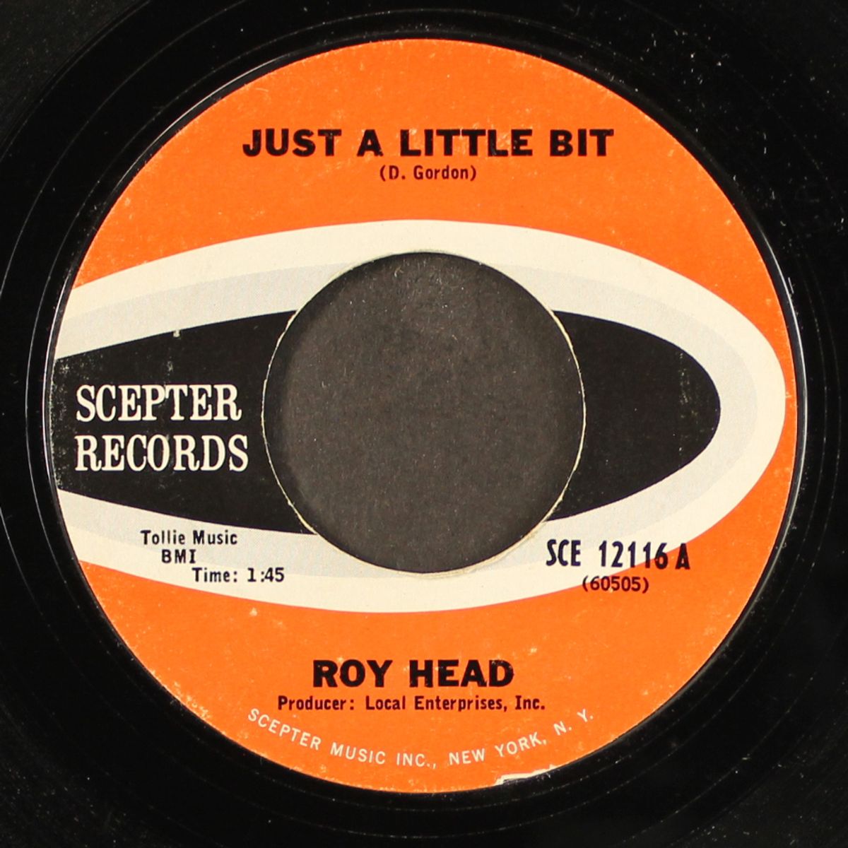 just a little bit / treat me right by ROY HEAD