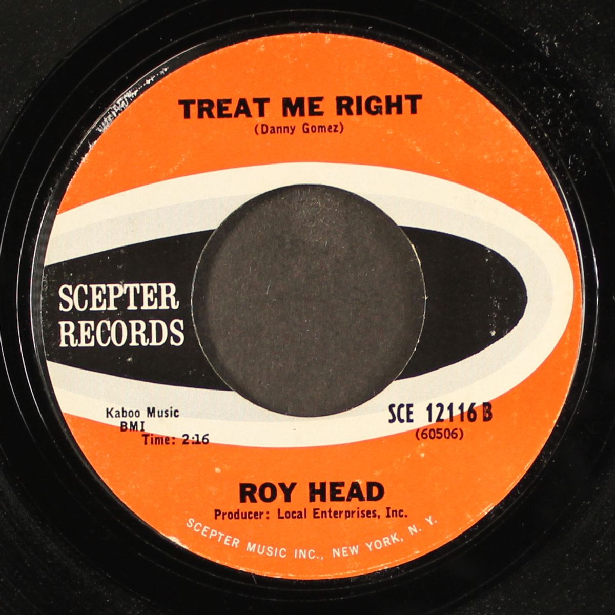 just a little bit / treat me right by ROY HEAD