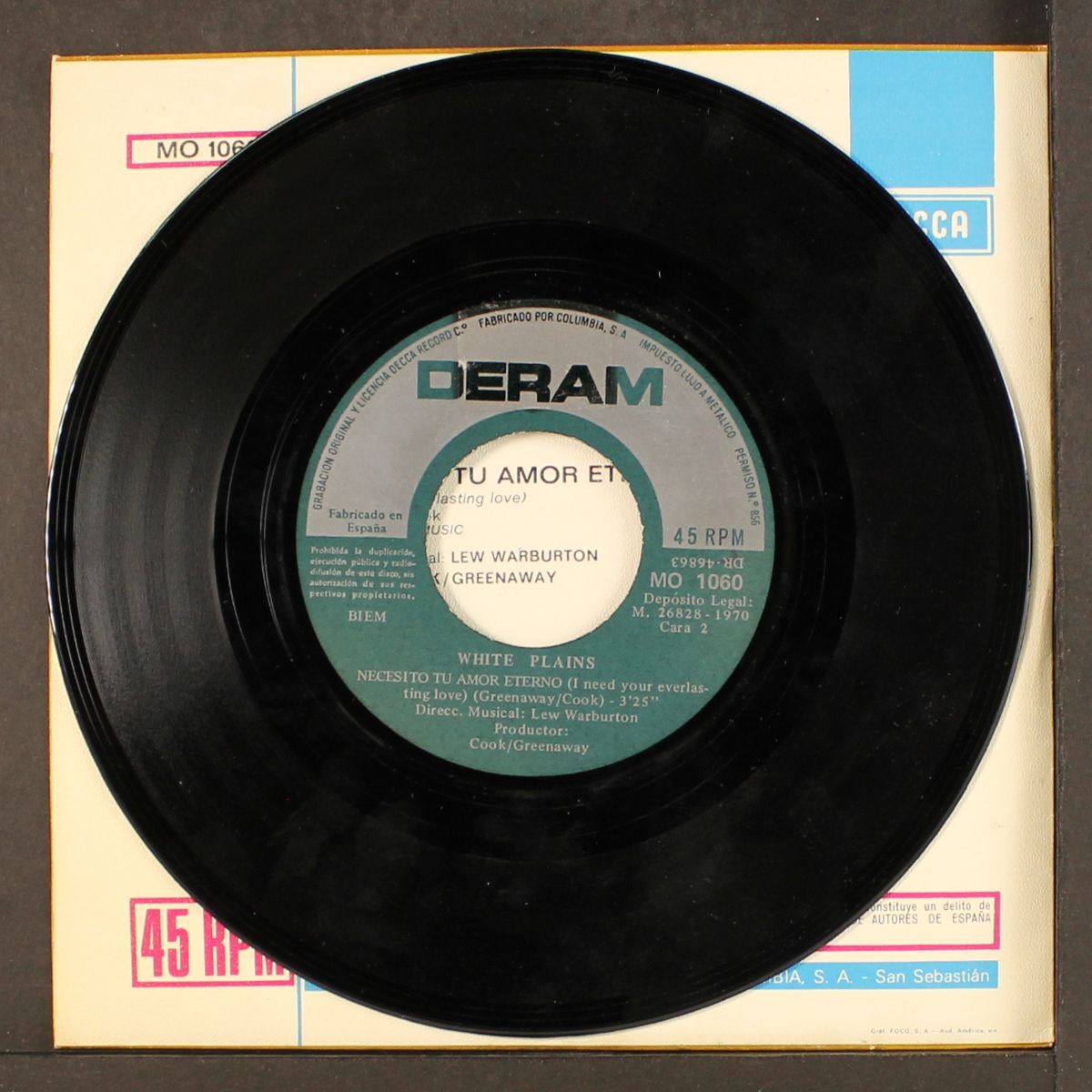 julie do ya love me / i need your everlasting love by WHITE PLAINS