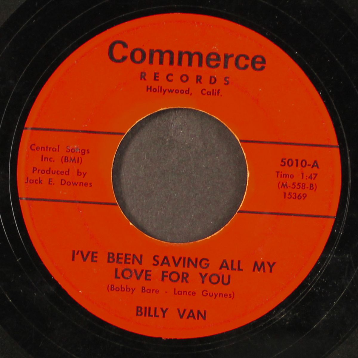 saving all my love for you / it's my way by BILLY VAN