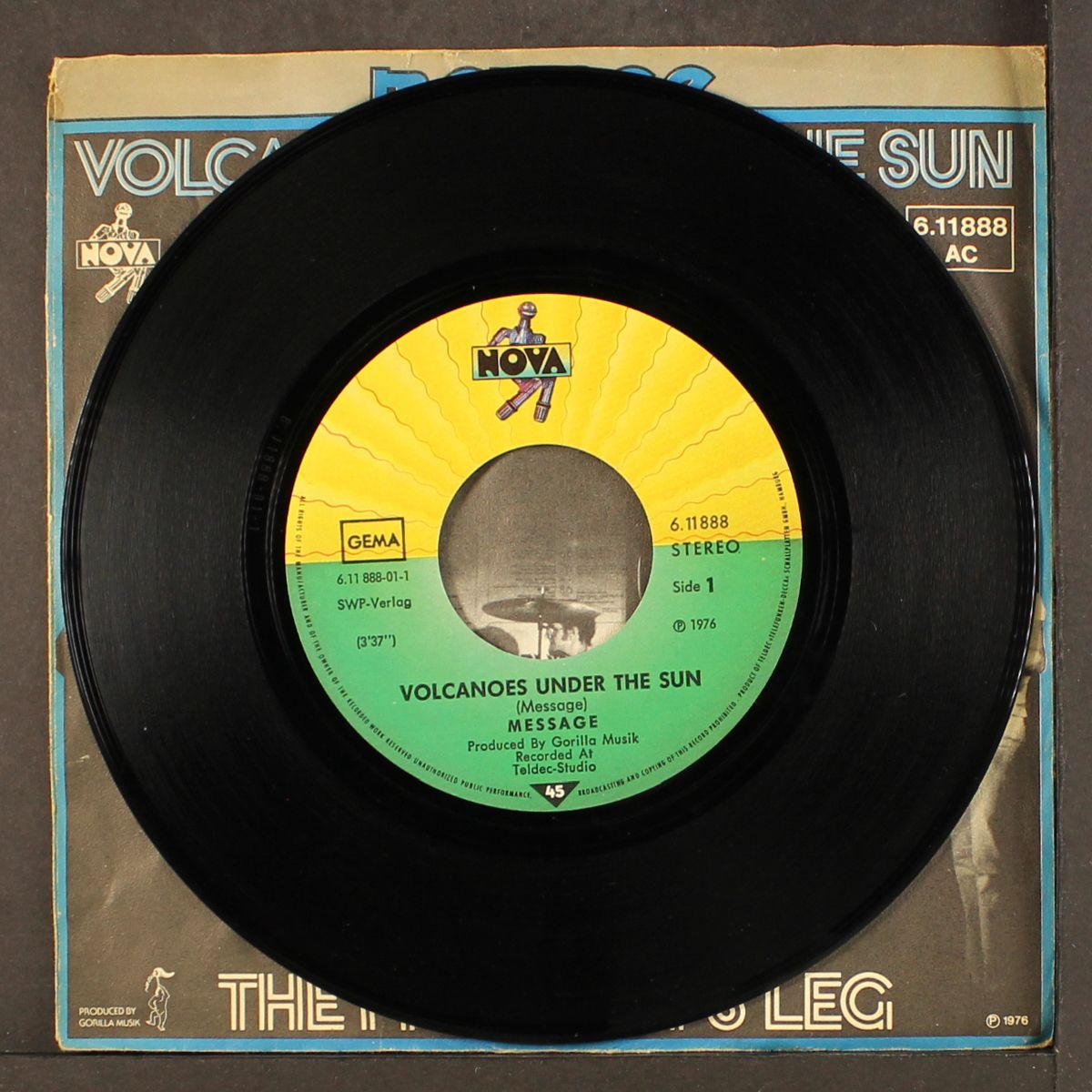 volcanoes under the sun / the pharaoh's leg by MESSAGE