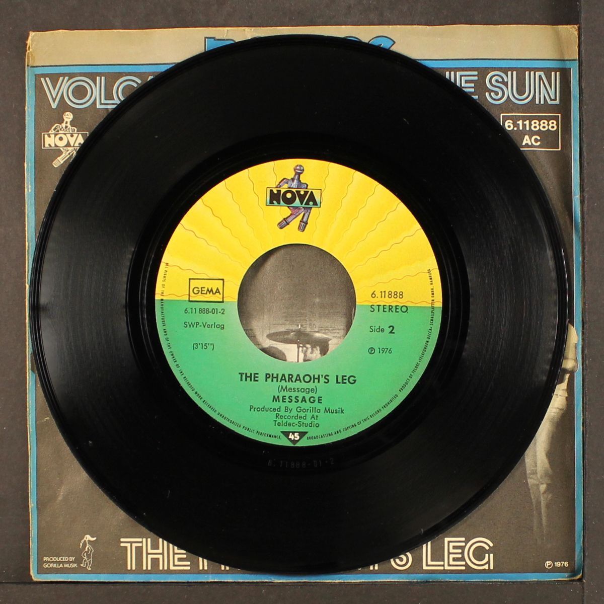 volcanoes under the sun / the pharaoh's leg by MESSAGE