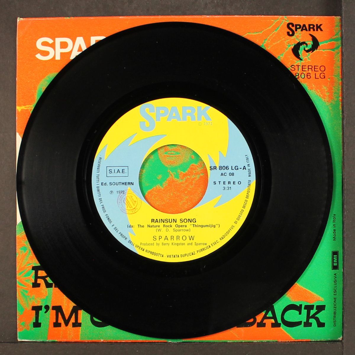 rainsun song / i'm coming back by SPARROW