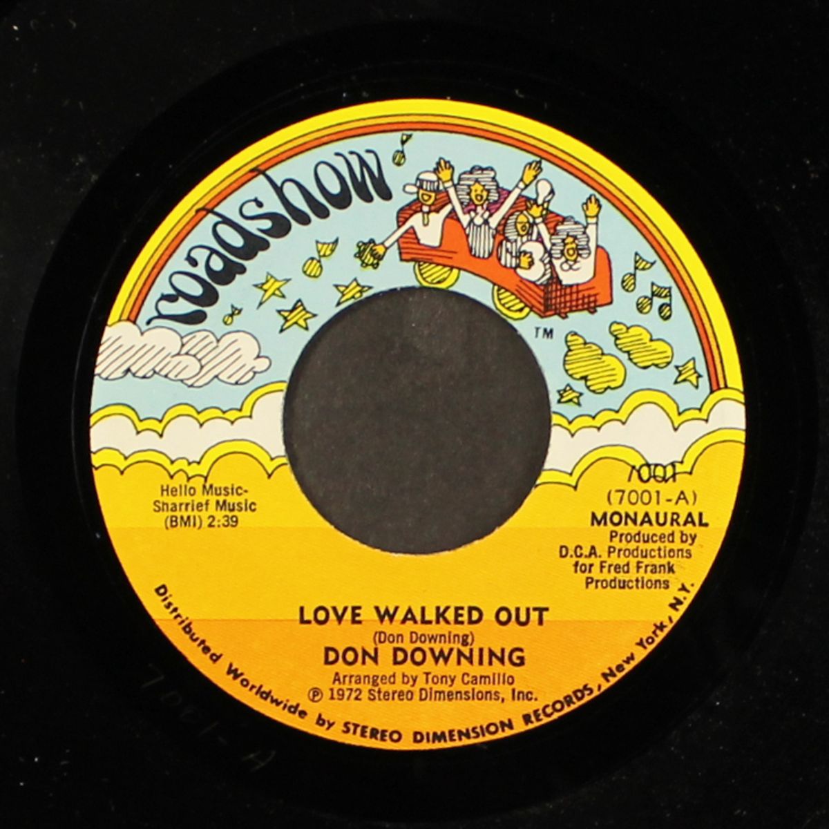 love walked out / thread and needle by DON DOWNING