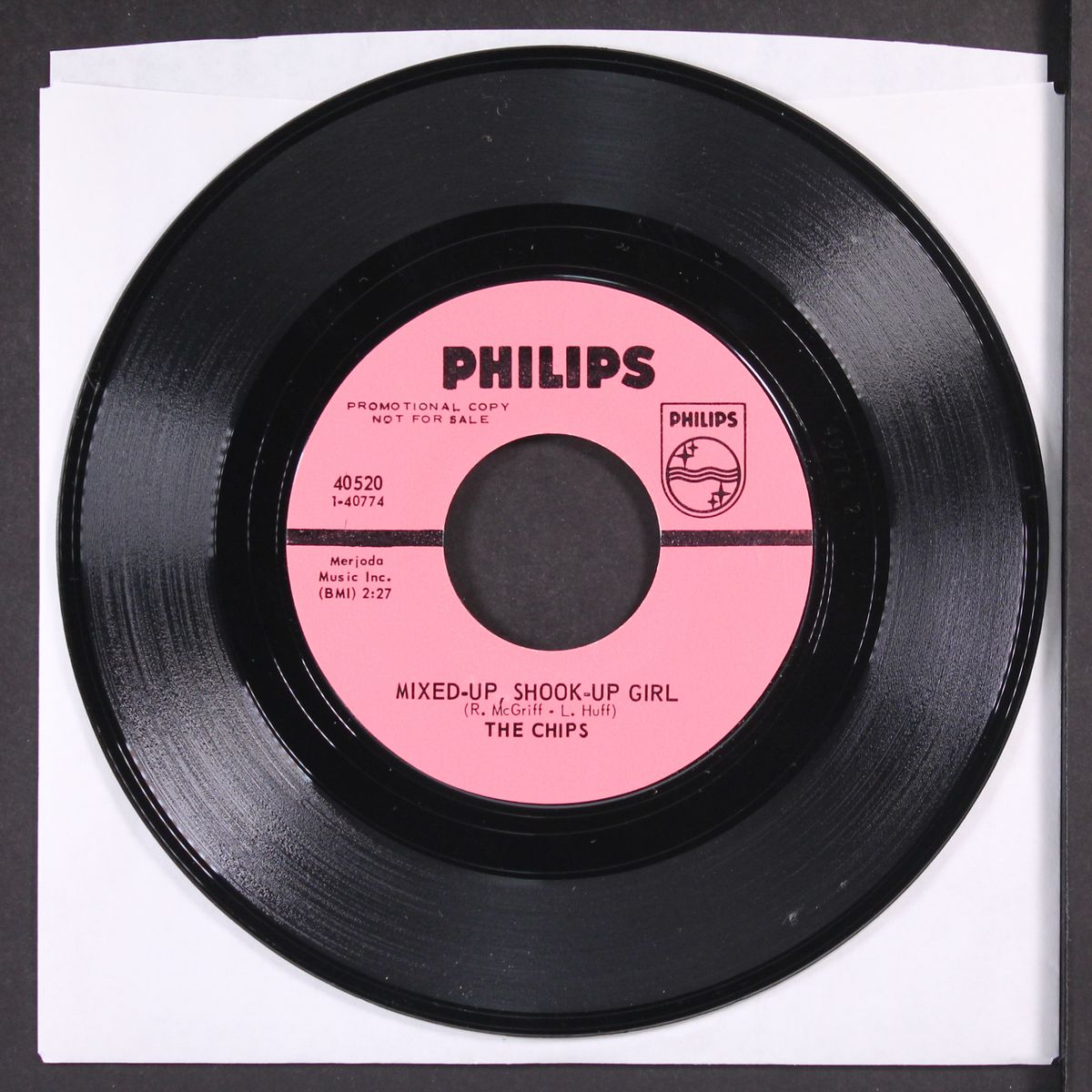 break it gently / mixed up shook up girl by CHIPS