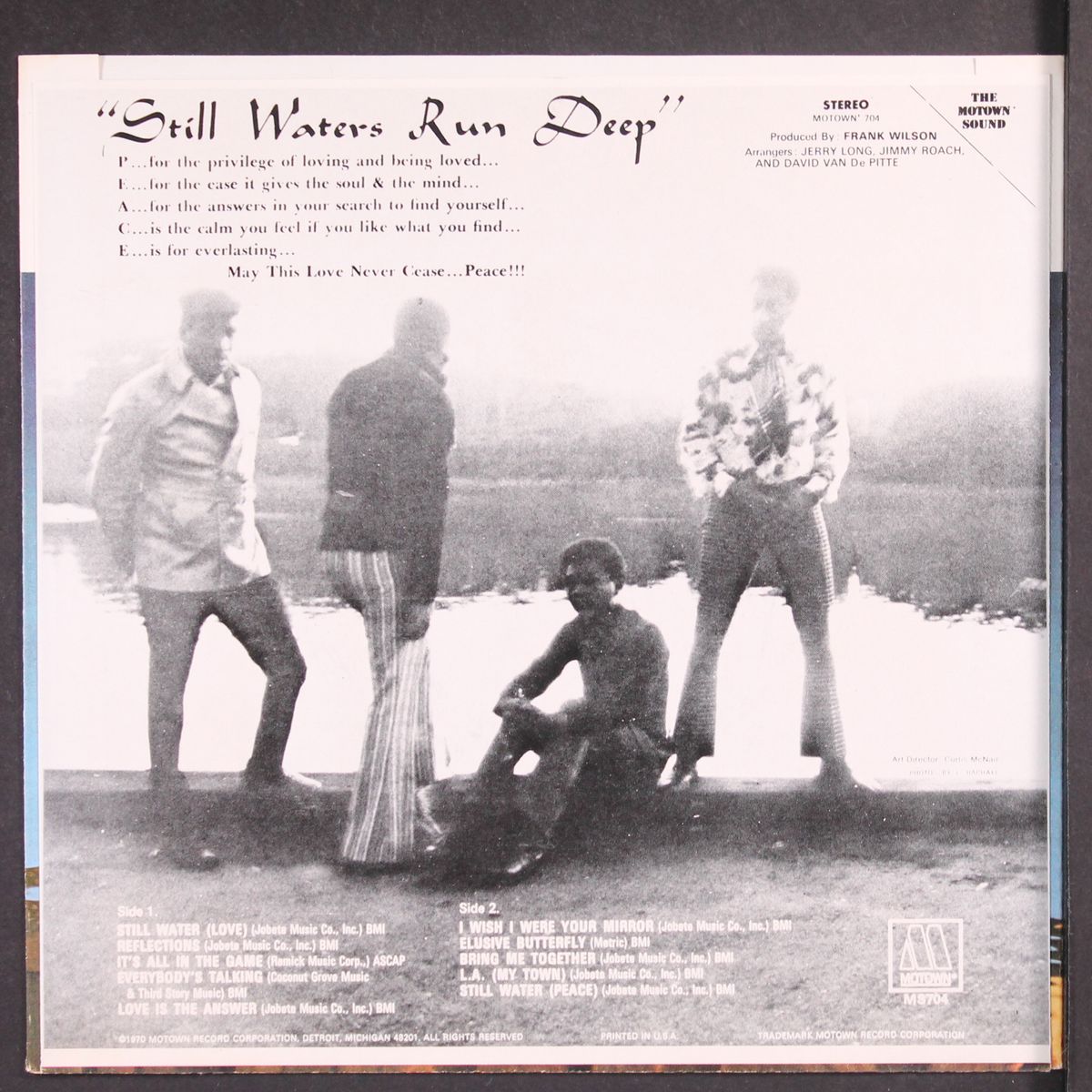 it's all in the game / love (is the answer) by FOUR TOPS