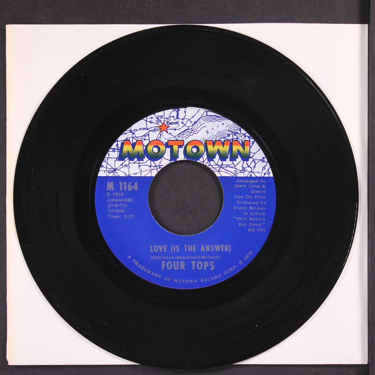 it's all in the game / love (is the answer) by FOUR TOPS