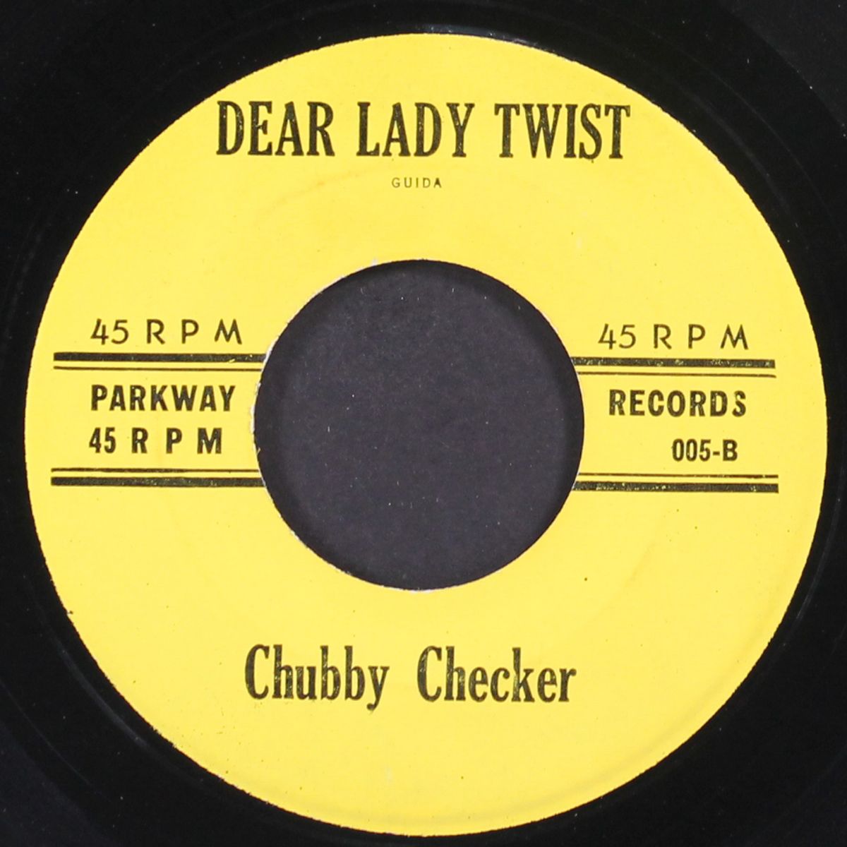 your lips and mine / dear lady twist by CHUBBY CHECKER