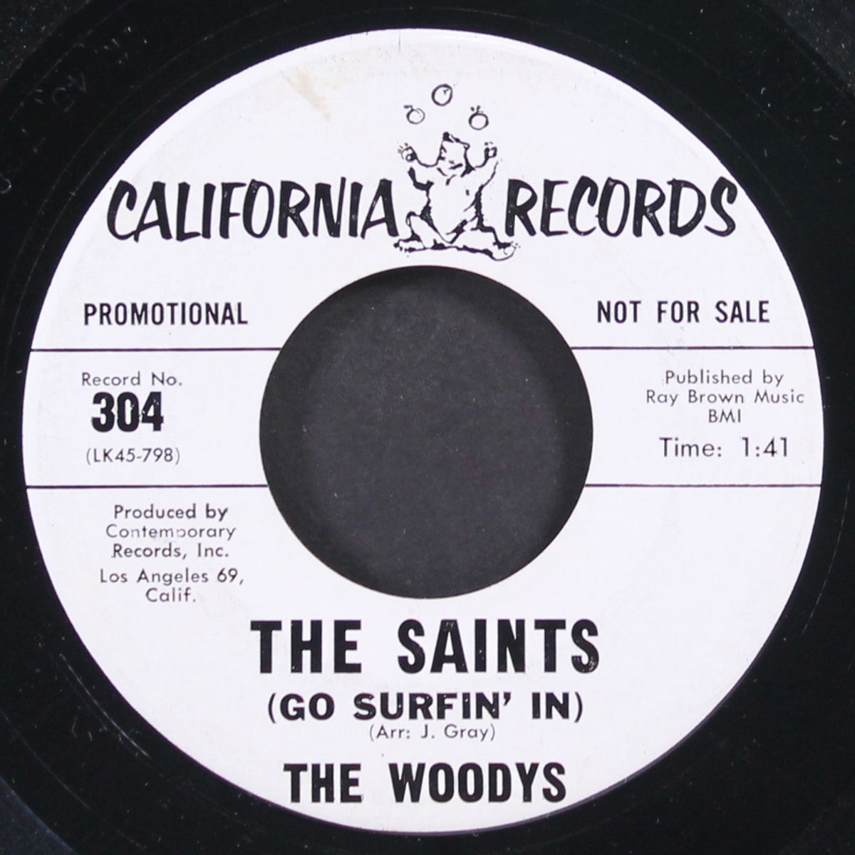 the saints go surfin' in / red river valley by WOODYS