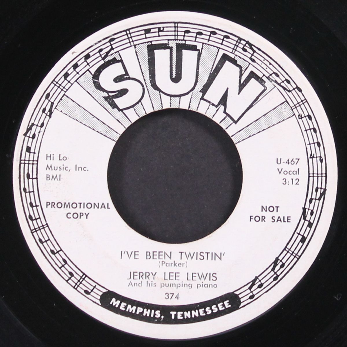 i've been twistin' / ramblin' rose by JERRY LEE LEWIS