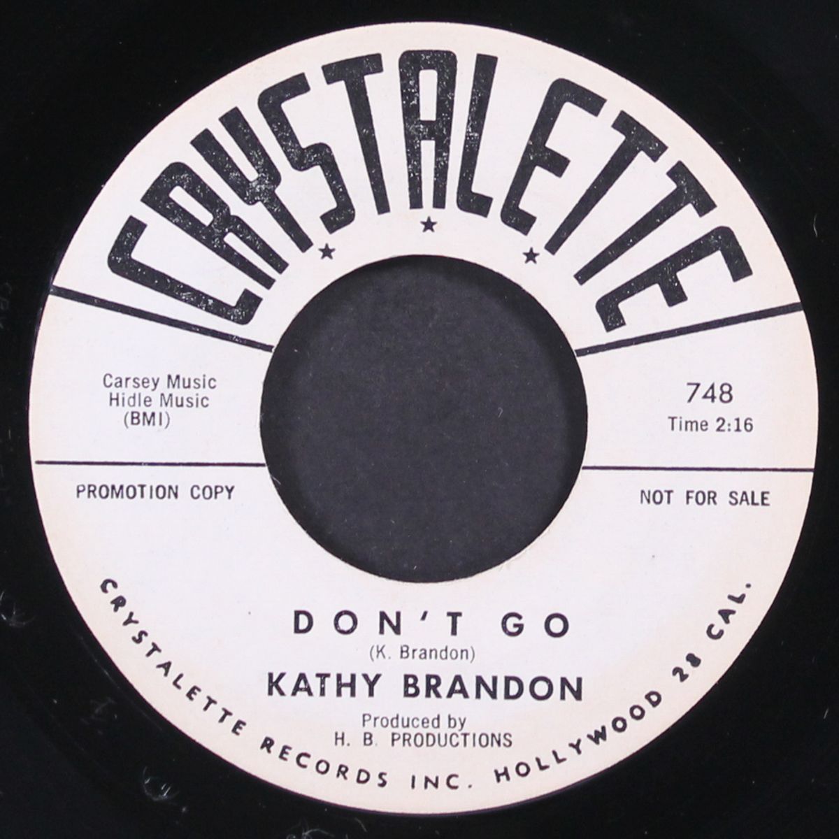boy of my dreams / don't go by KATHY BRANDON