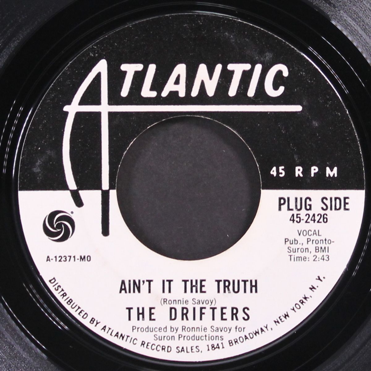 ain't it the truth / up jumped the devil by DRIFTERS