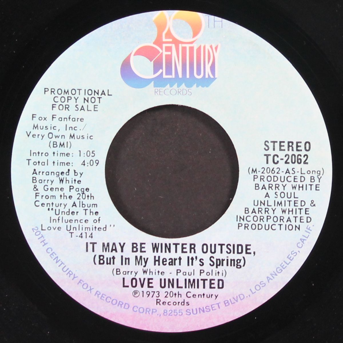 it may be winter outside / long by LOVE UNLIMITED