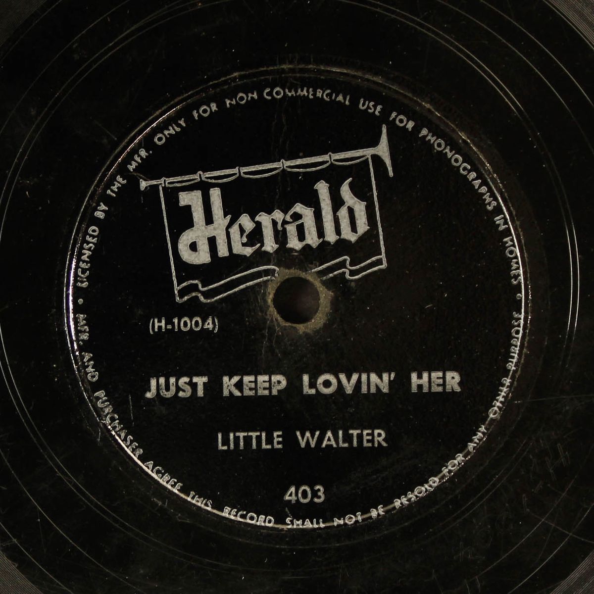 just keep lovin' her / take a walk with me by LITTLE WALTER