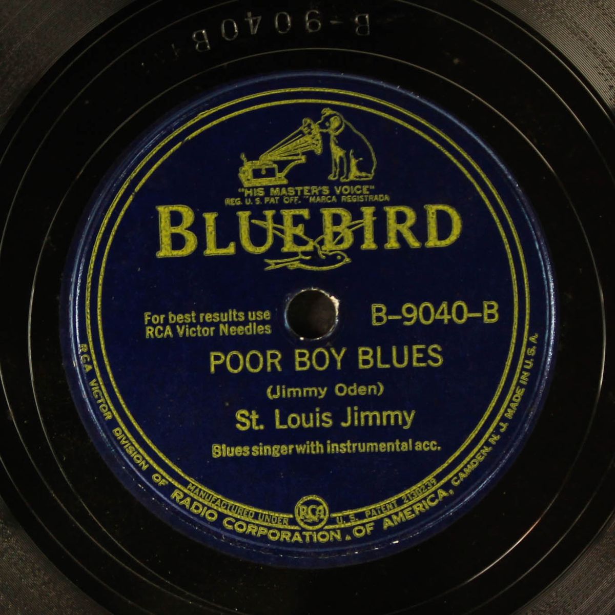 st. louis woman blues / poor boy blues by ST. LOUIS JIMMY