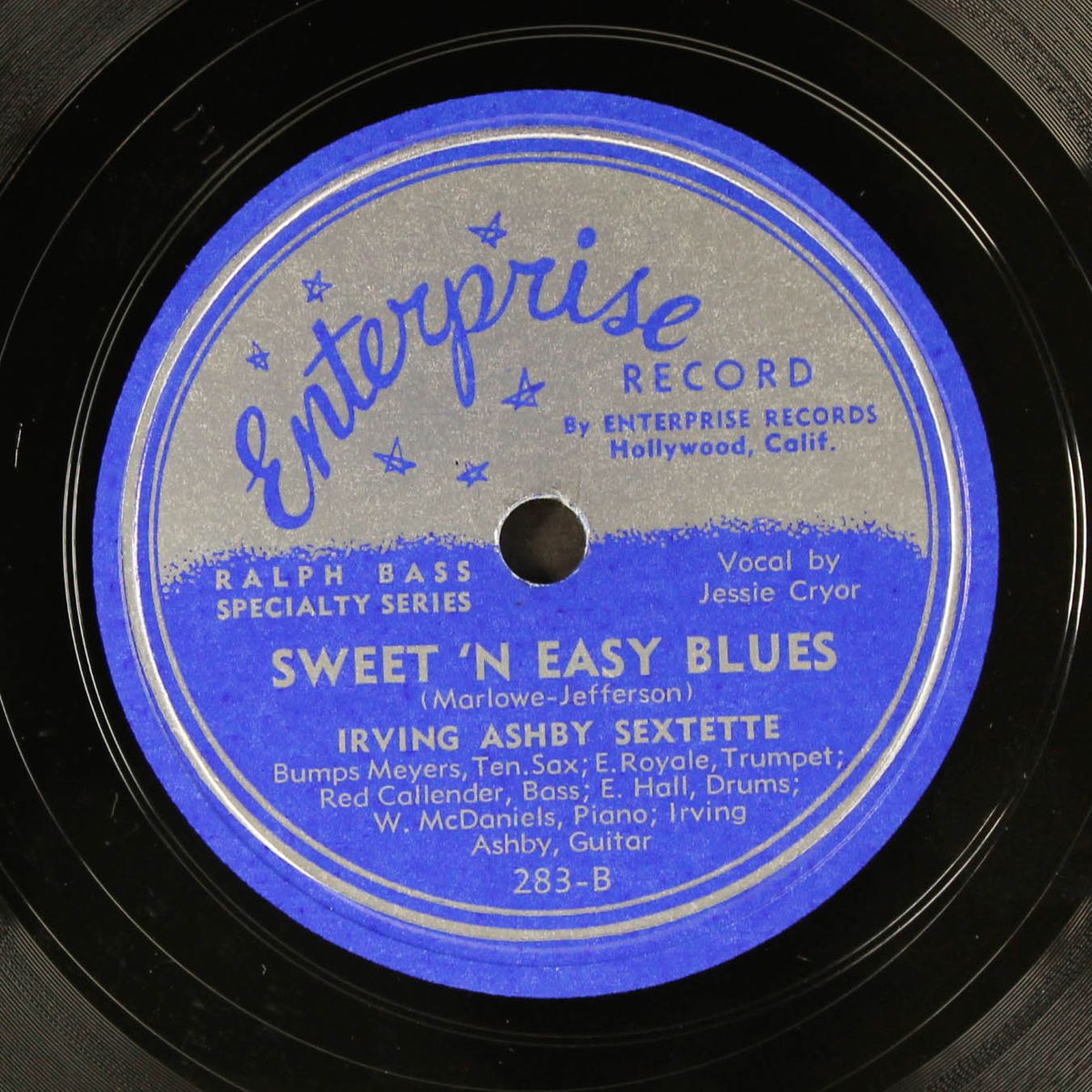 chop chop / sweet 'n easy blues by IRVING ASHBY