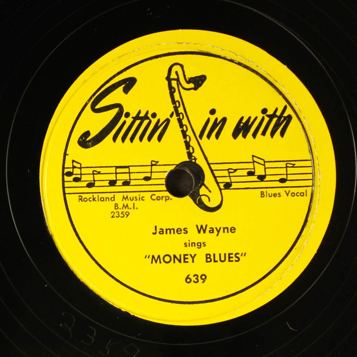 money blues / bull corn by JAMES WAYNE