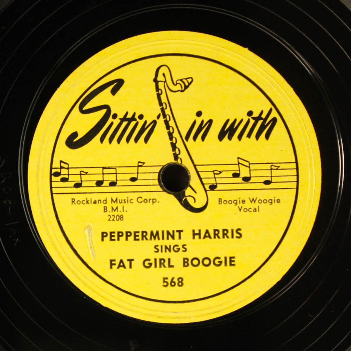 texarkana bound / fat girl boogie by PEPPERMINT HARRIS