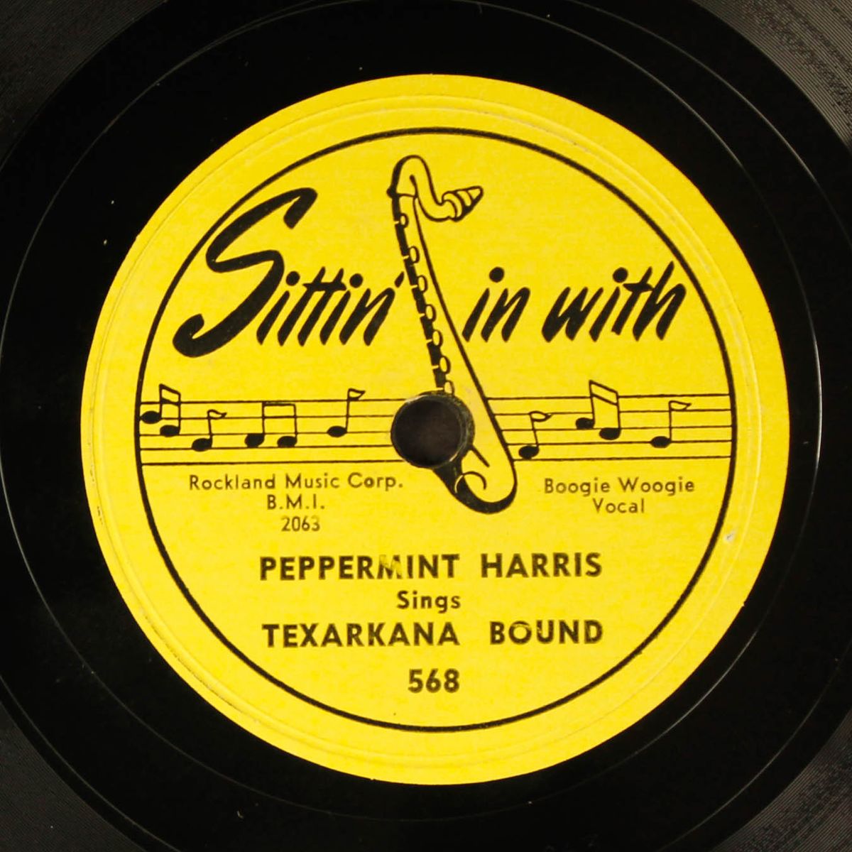 texarkana bound / fat girl boogie by PEPPERMINT HARRIS