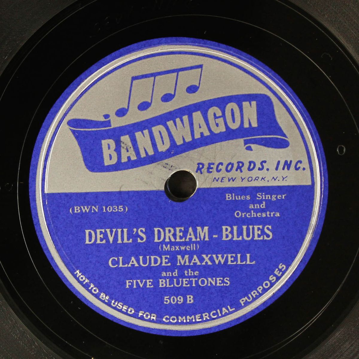 tell me baby / devil's dream by CLAUDE MAXWELL