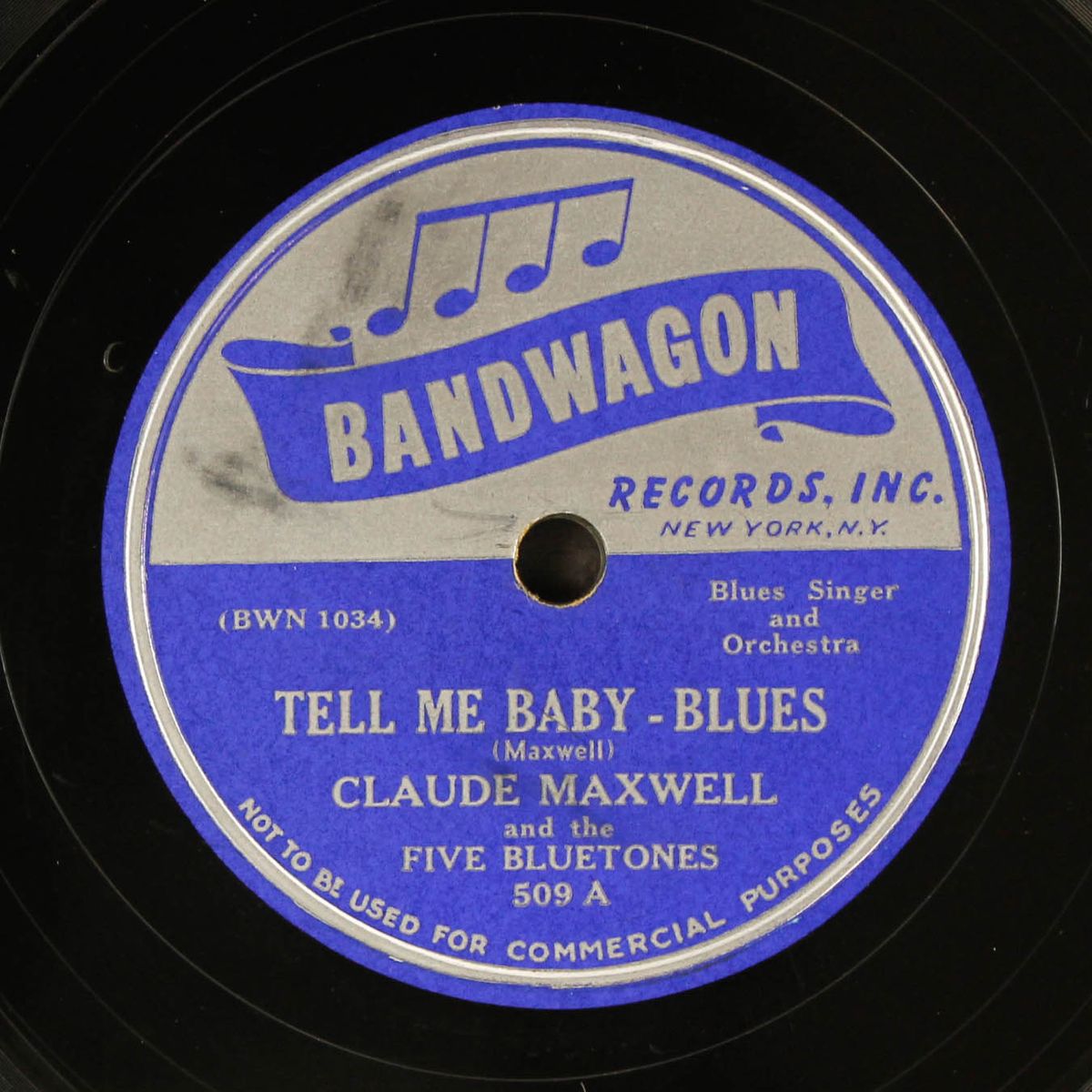 tell me baby / devil's dream by CLAUDE MAXWELL