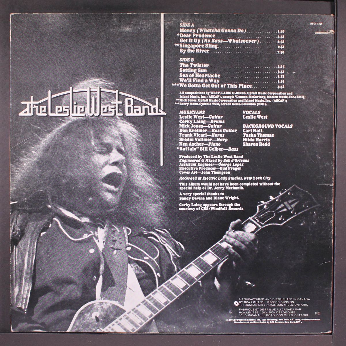 the leslie west band by LESLIE WEST BAND