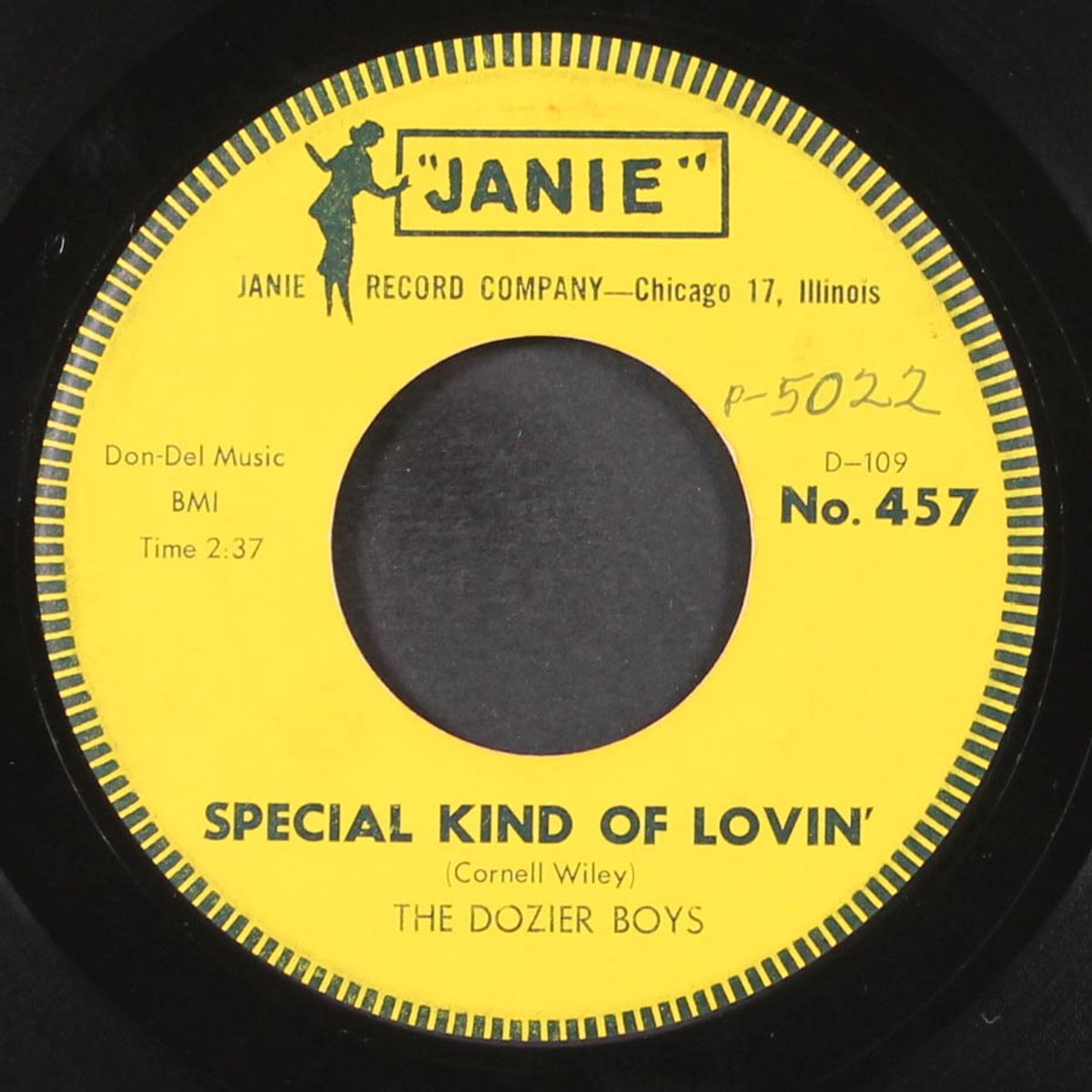 wondering lover / special kind of lovin' by DOZIER BOYS