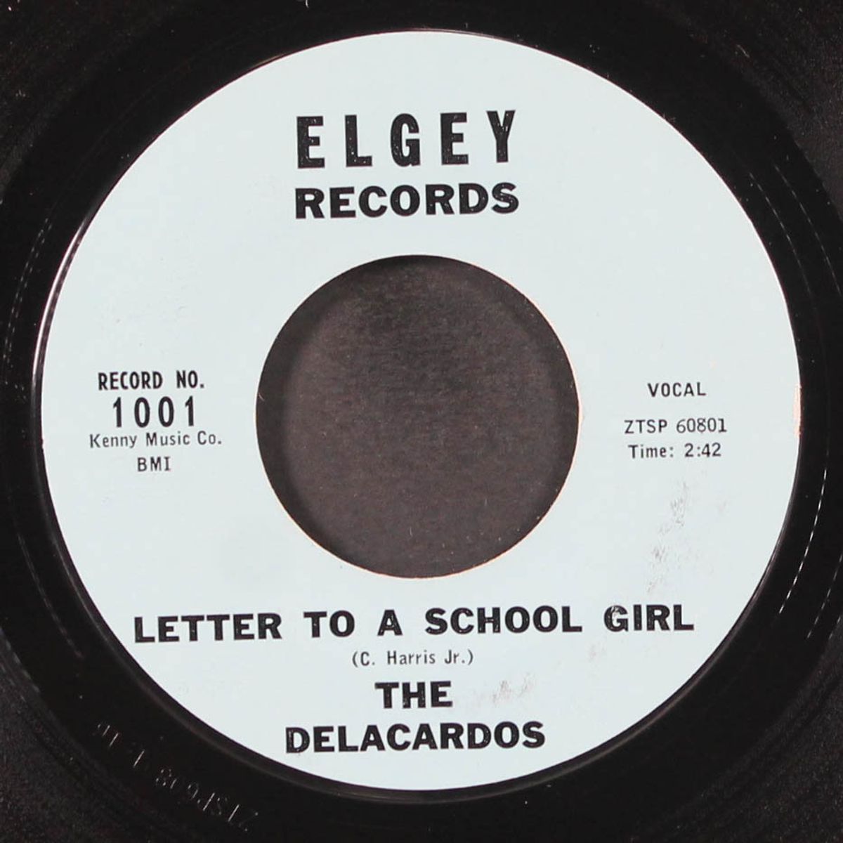 letter to a school girl / i'll never let you down by DELACARDOS