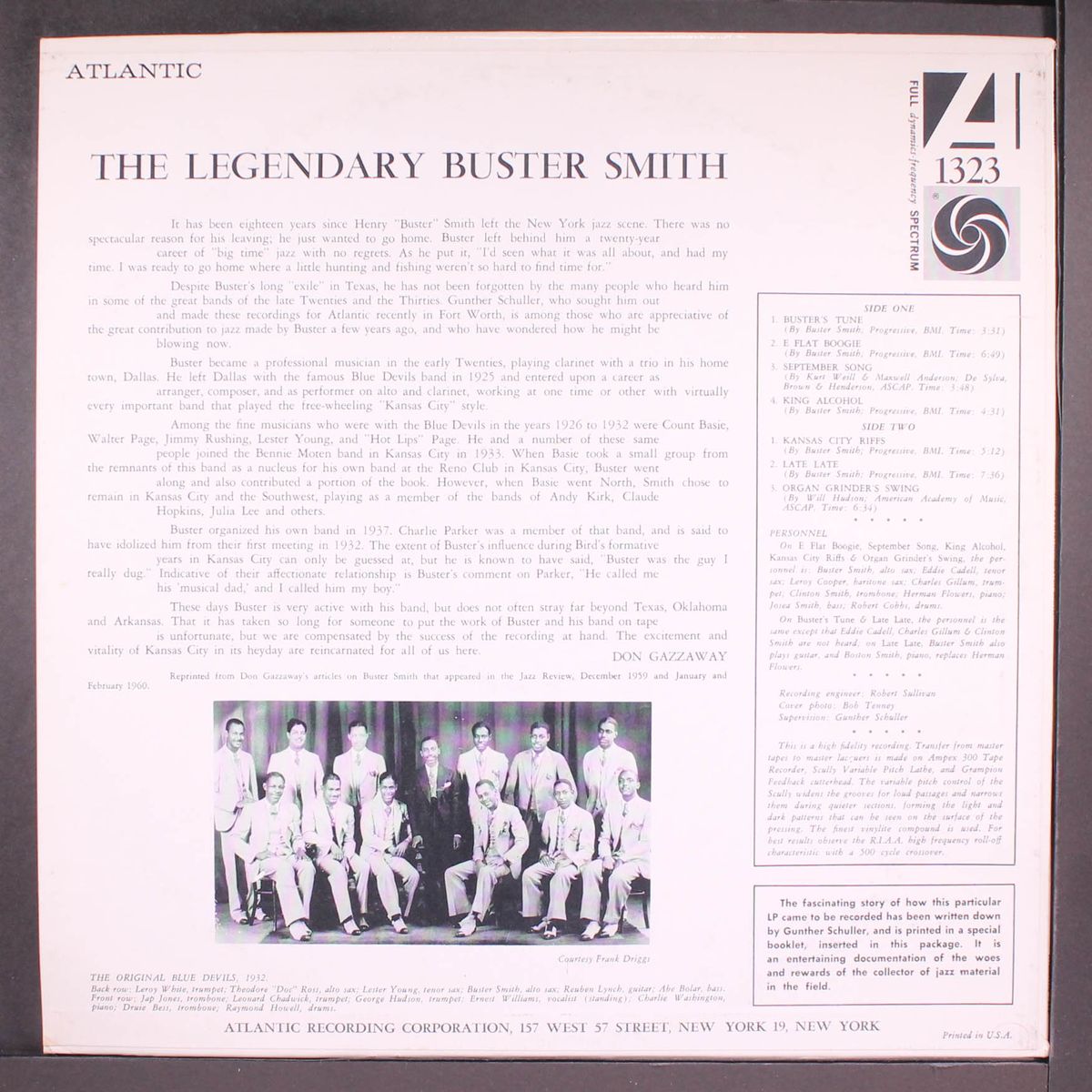 the legendary by BUSTER SMITH