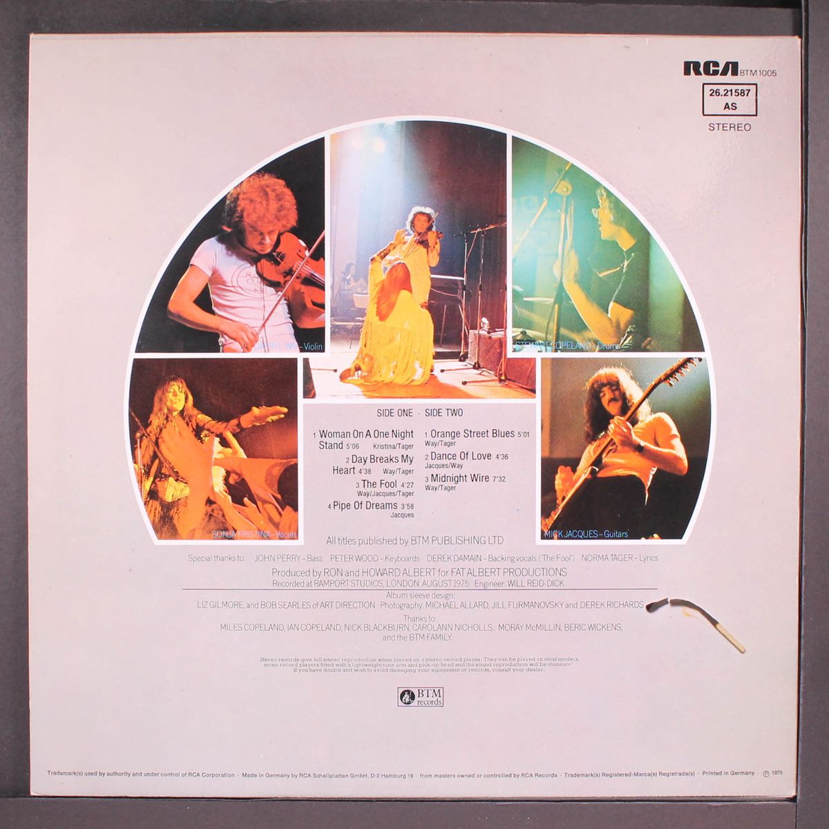 midnight wire by CURVED AIR