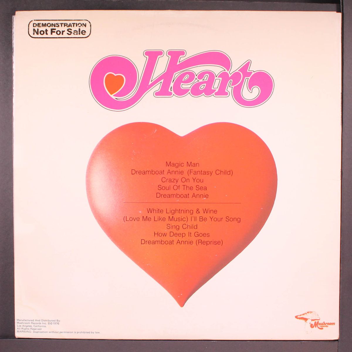 dreamboat annie by HEART