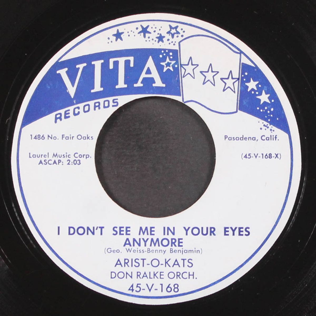 chasin' the blues / i don't see me in your eyes anymore by ARIST-O-KATS