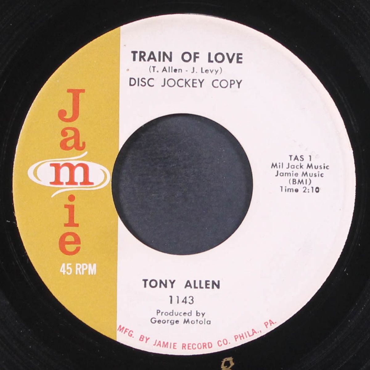 god gave me you / train of love by TONY ALLEN