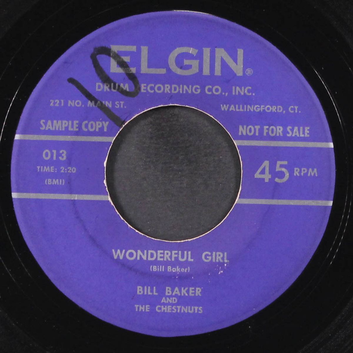 chit chat / wonderful girl by BILL BAKER