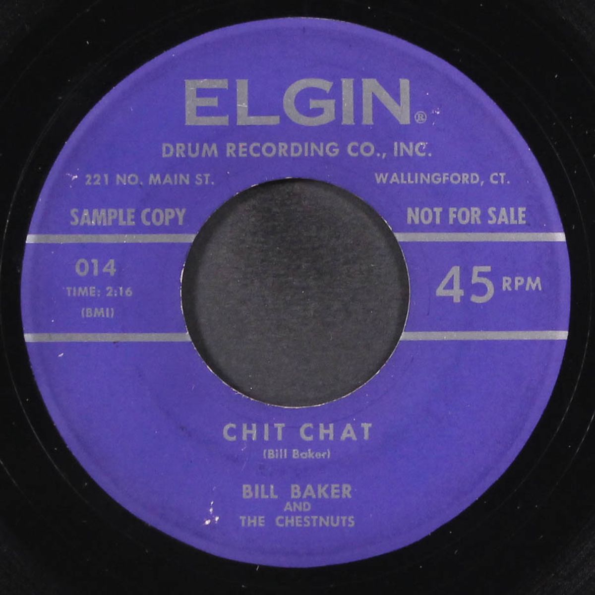 chit chat / wonderful girl by BILL BAKER