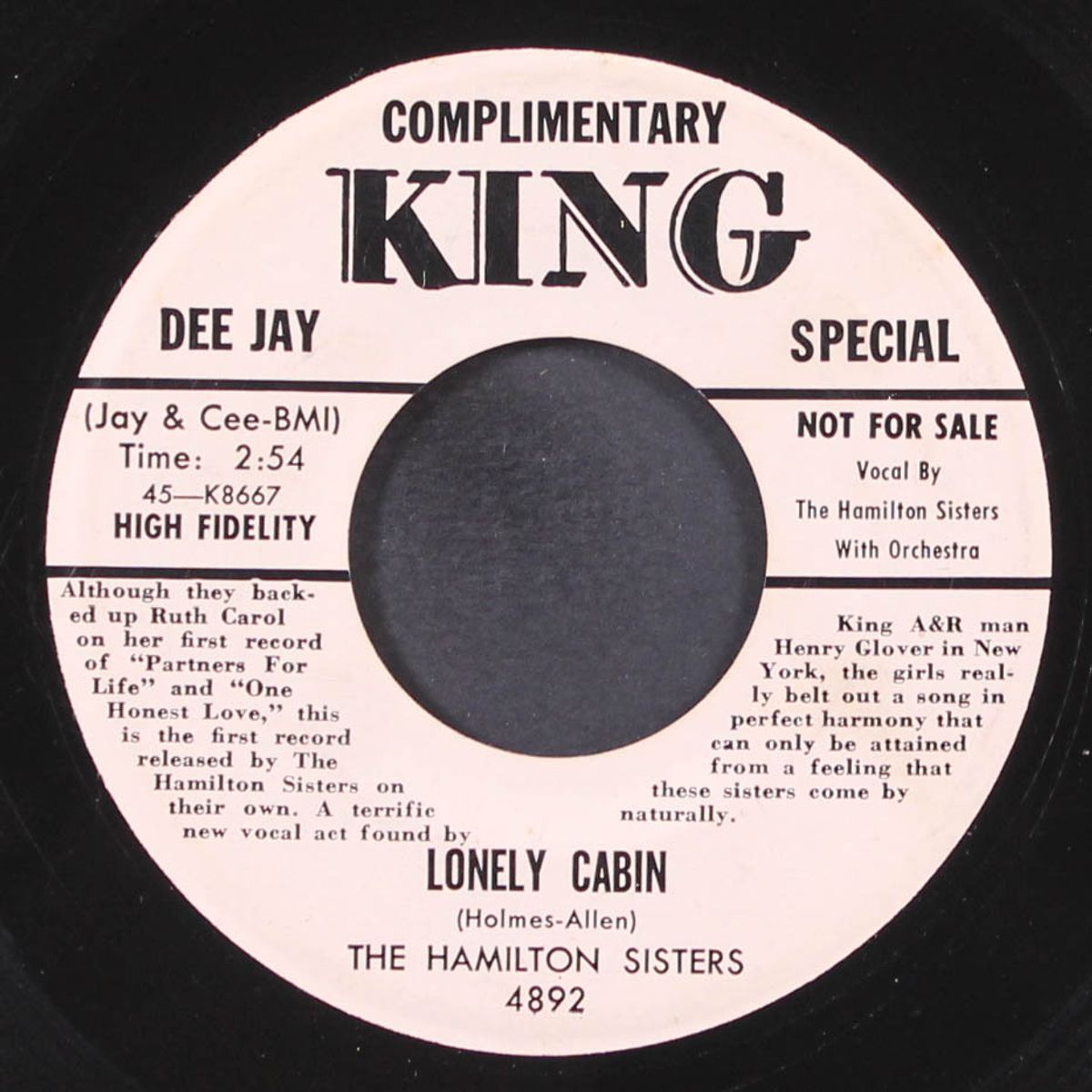 you are the one / lonely cabin by HAMILTON SISTERS