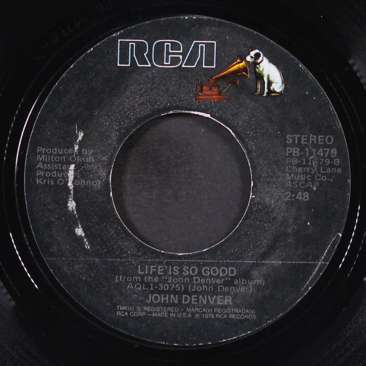 downhill stuff / life is so good by JOHN DENVER