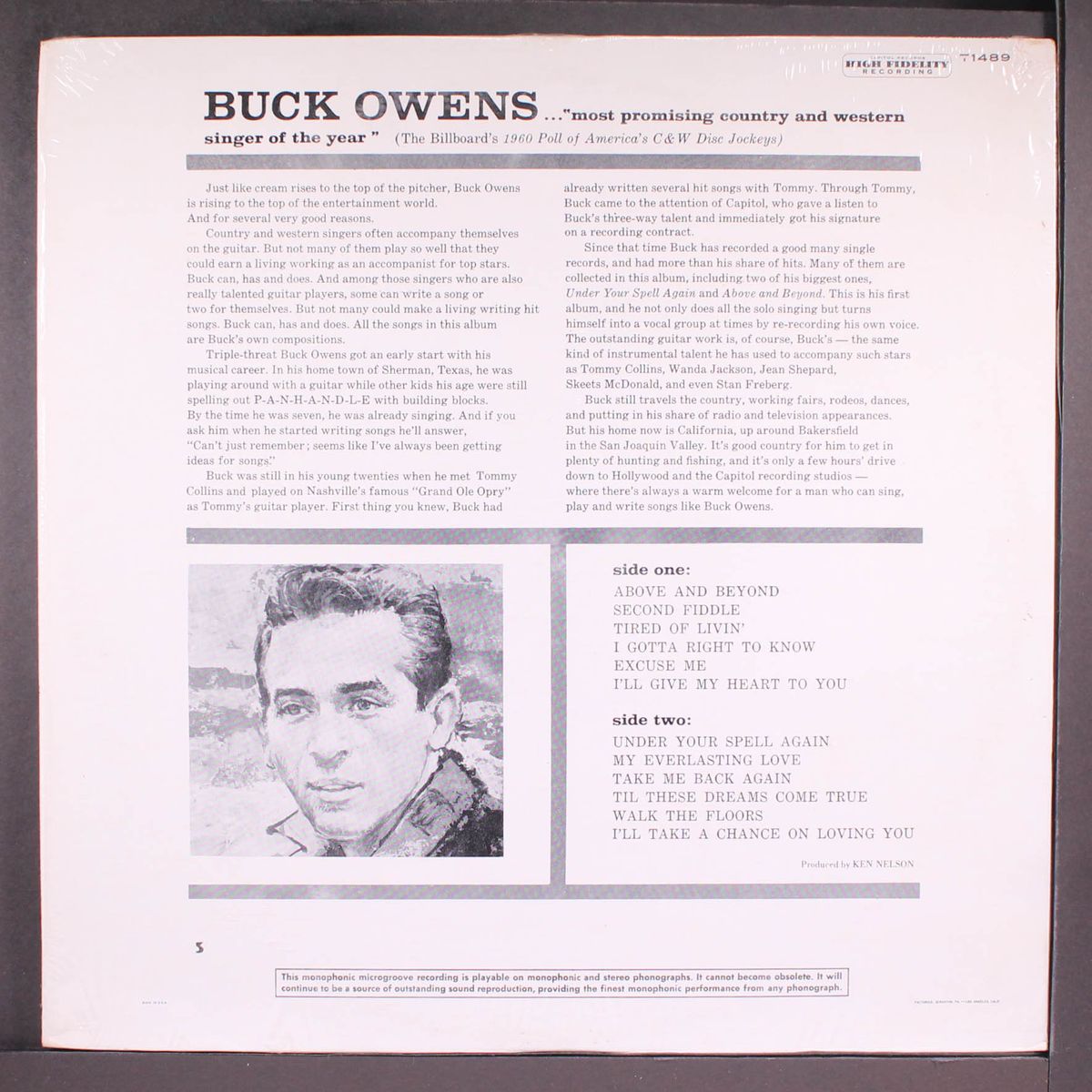 buck owens by BUCK OWENS