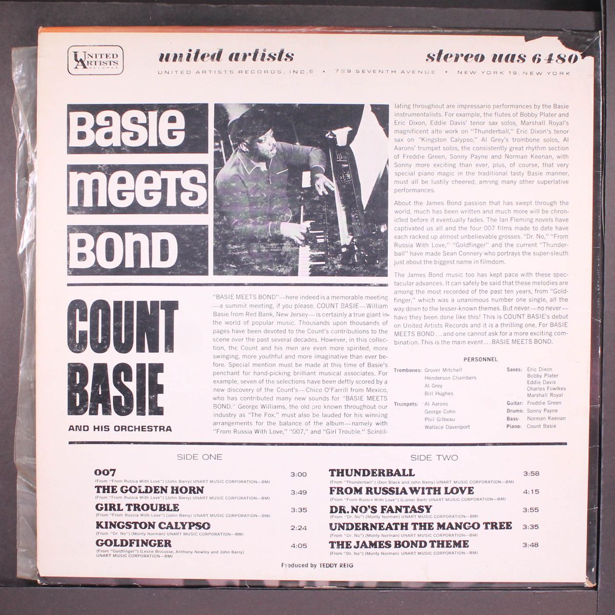 basie meets bond by COUNT BASIE