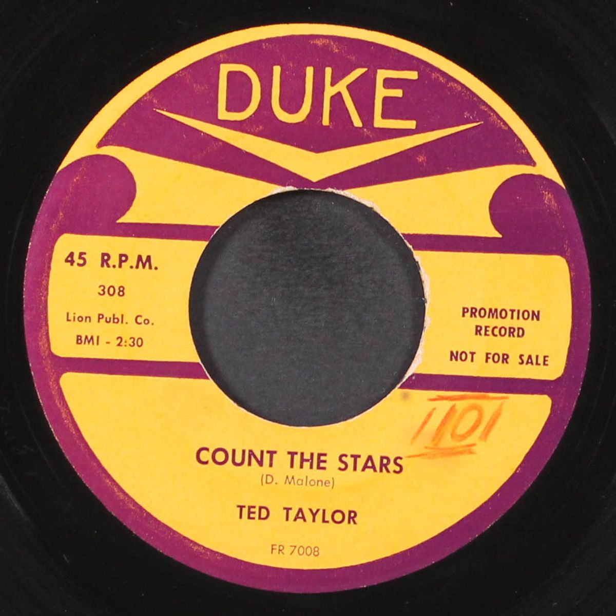 count the stars / hold me tight by TED TAYLOR