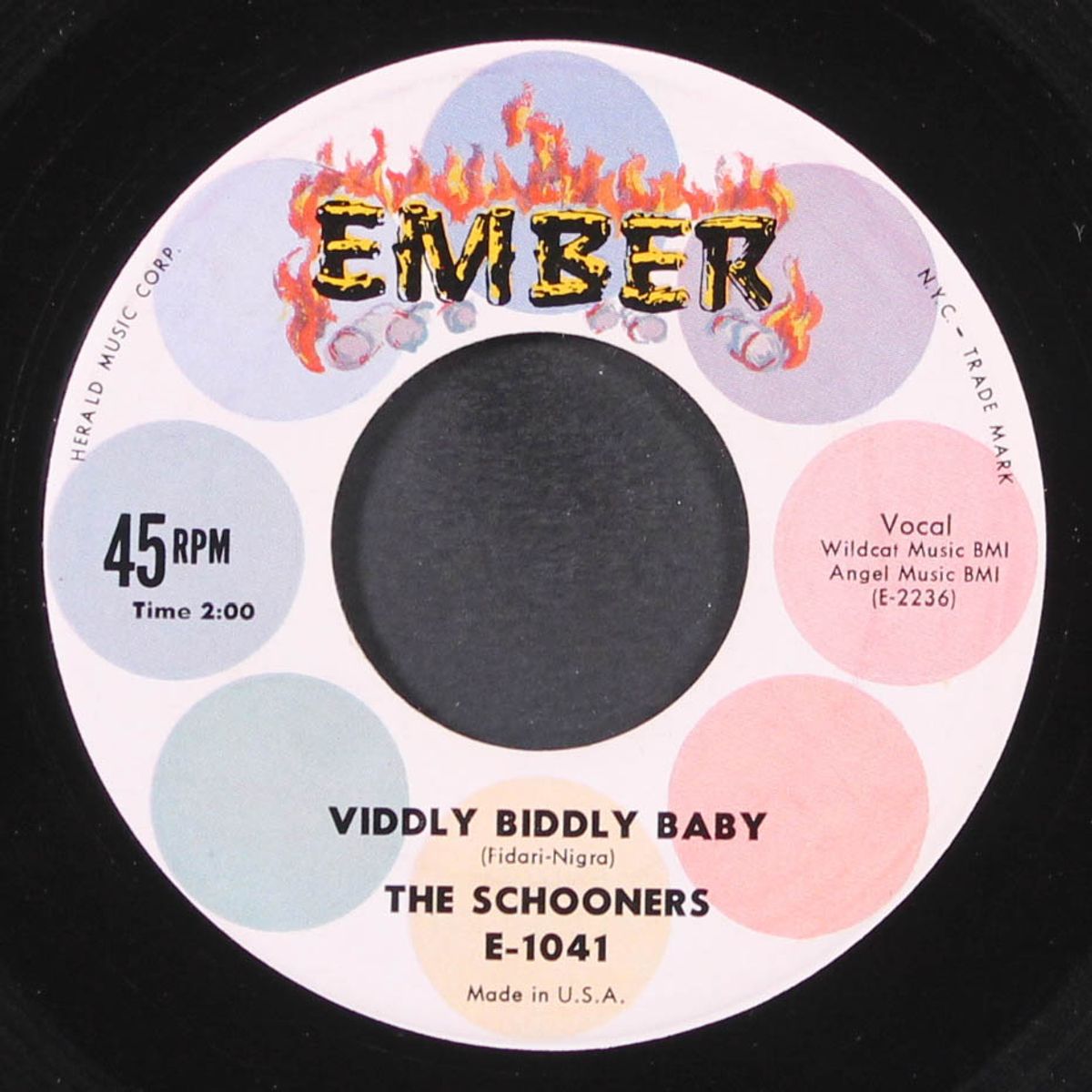viddly biddly baby / schooner blues by SCHOONERS