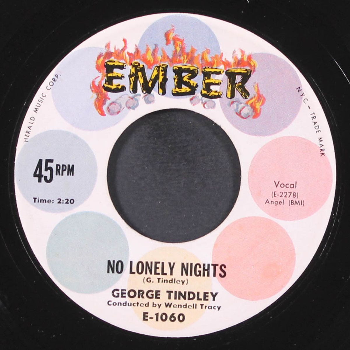 wedding bells / no lonely nights by GEORGE TINDLEY