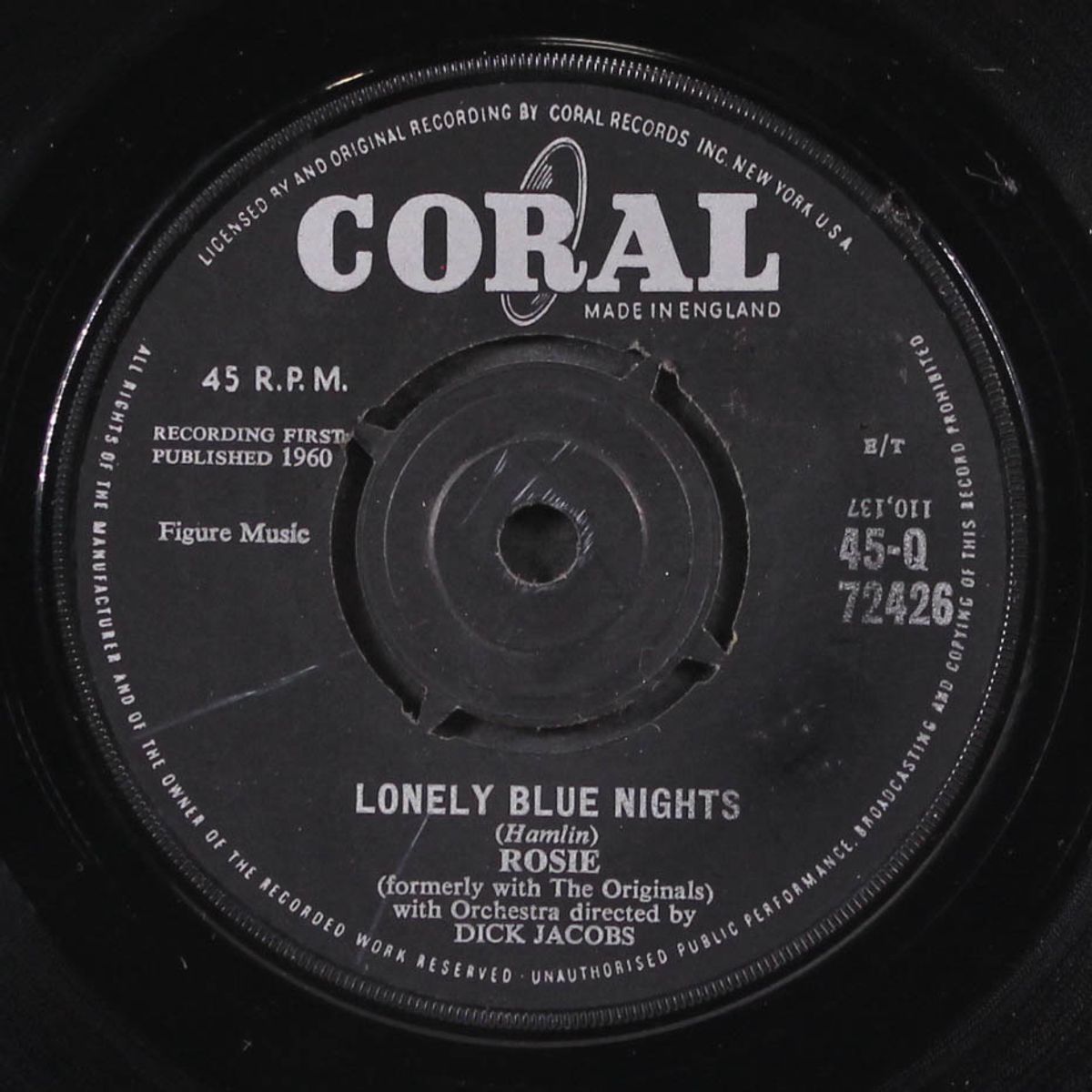 lonely blue nights / we'll have a chance by ROSIE
