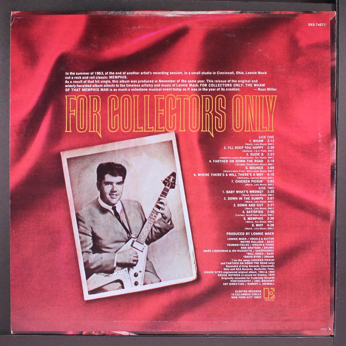 for collectors only by LONNIE MACK