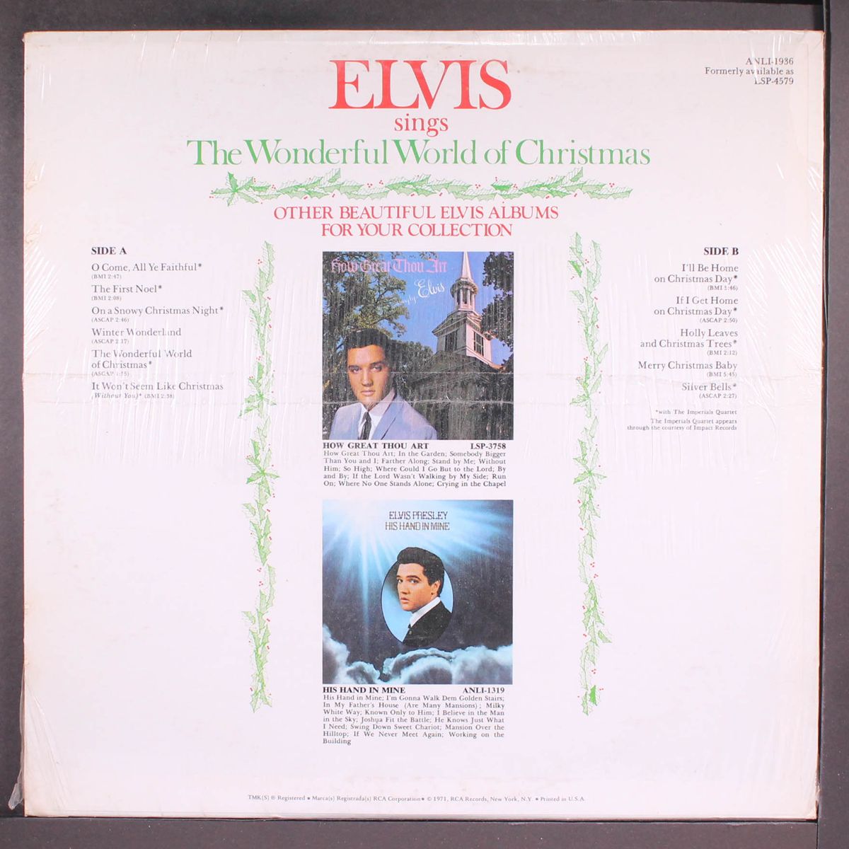 the wonderful world of christmas by ELVIS PRESLEY