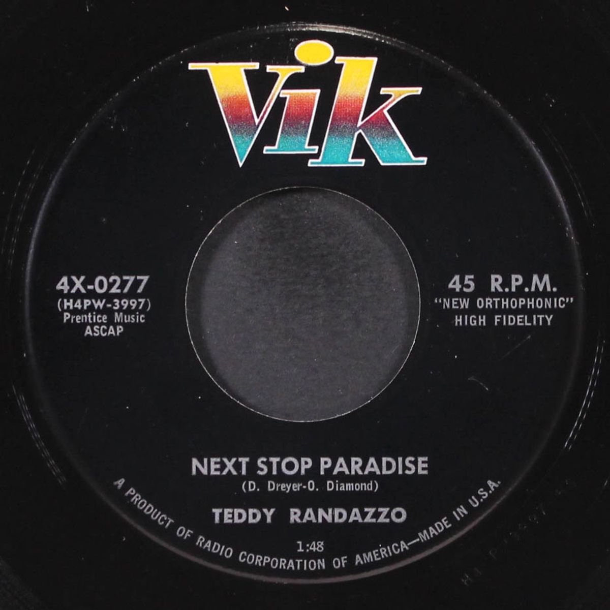 next stop paradise / how could you know? by TEDDY RANDAZZO