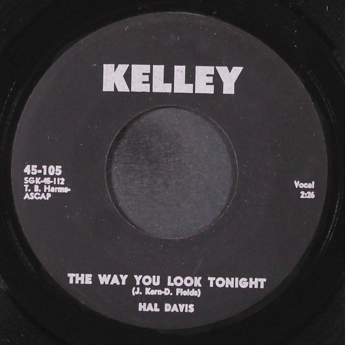 the way you look tonight / way to my heart by HAL DAVIS