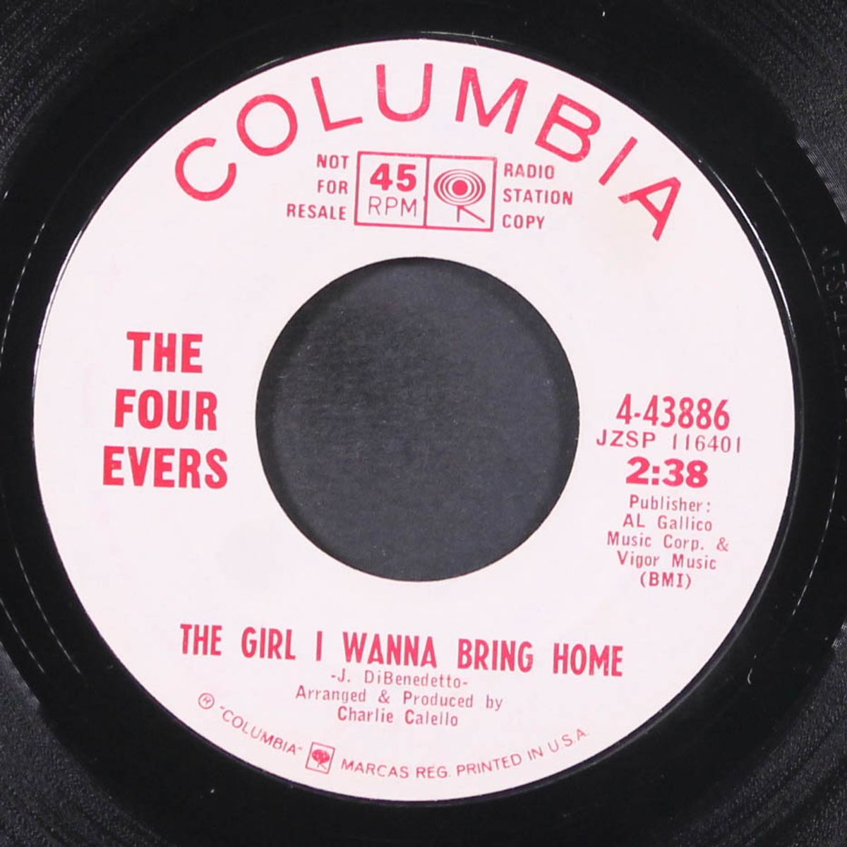 a lovely way to say goodnight / the girl i want to bring home by FOUR EVERS
