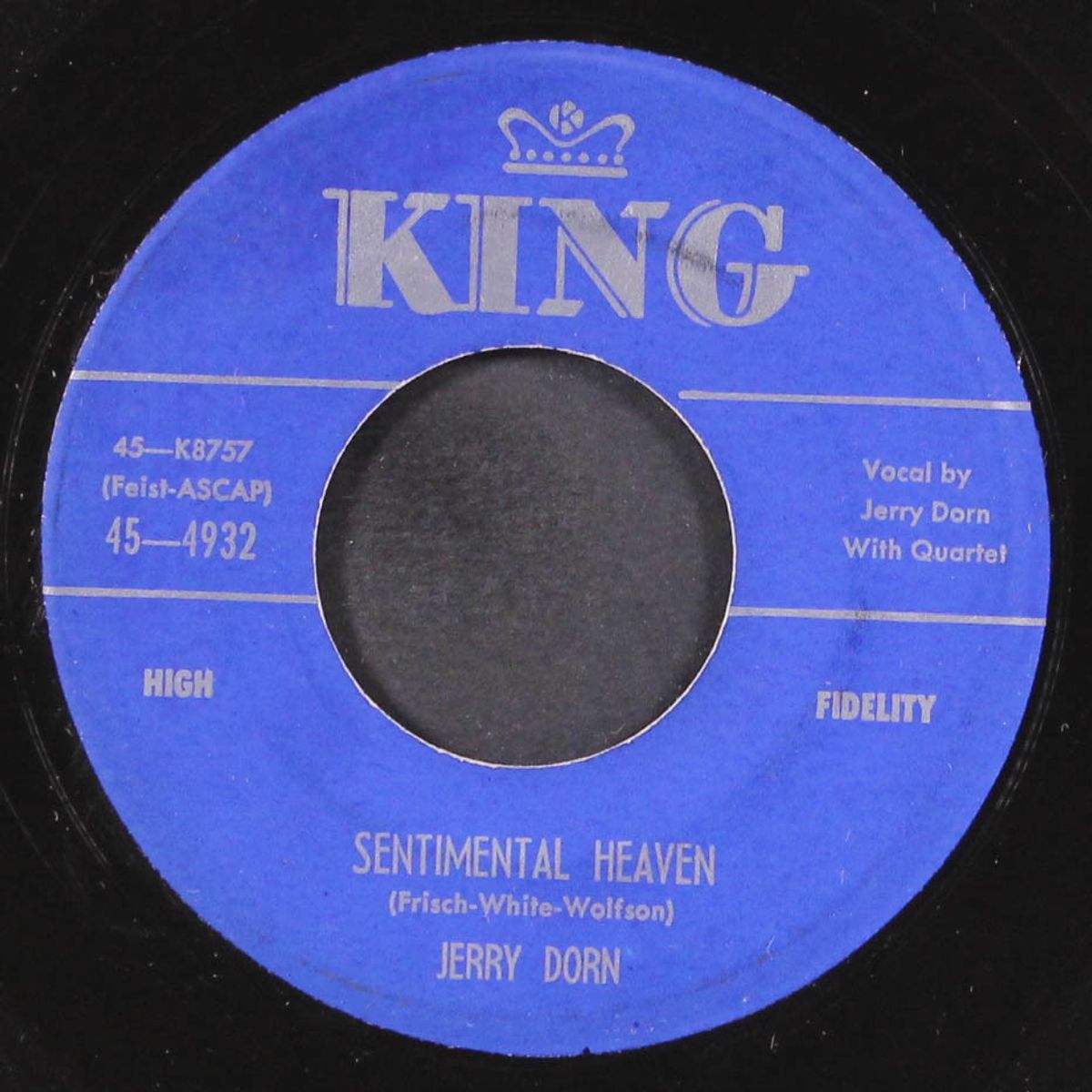 wishing well / sentimental heaven by JERRY DORN & HURRICANES